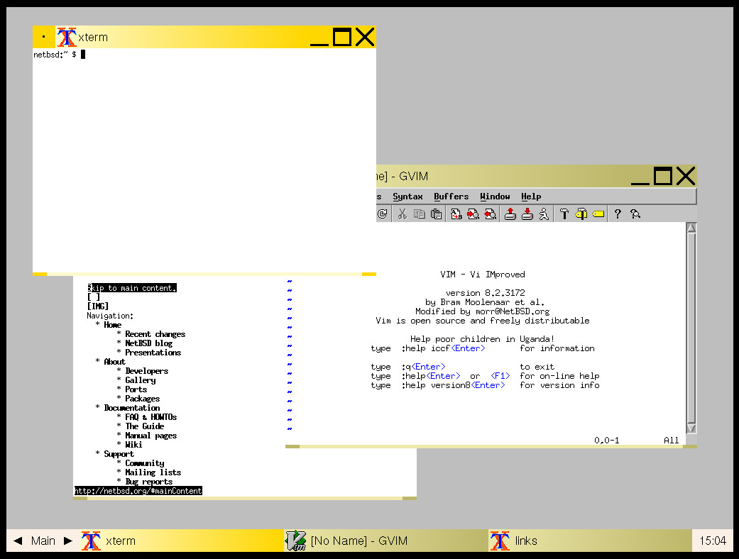 Thin Client HP t5710 - fluxbox running on TigerVNC